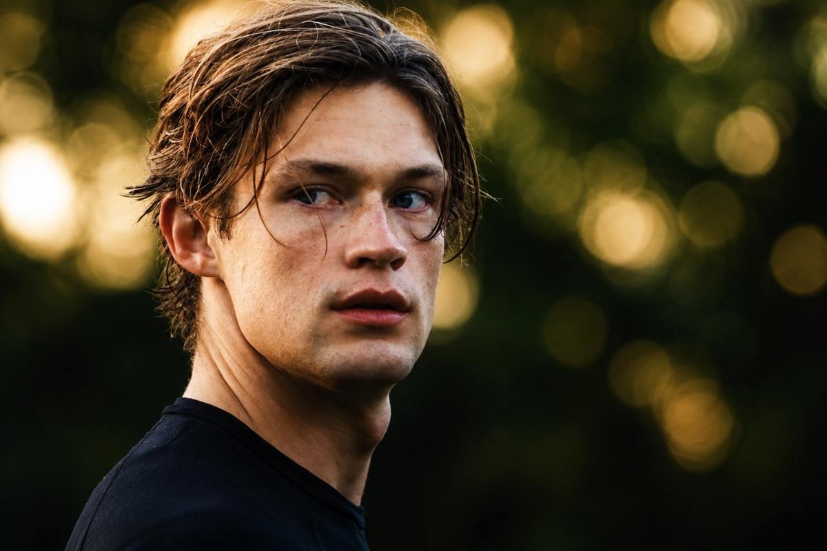 James Beaufort in una scena di Maxton Hall, simbolo della pressione familiare e della ricerca della propria identità.