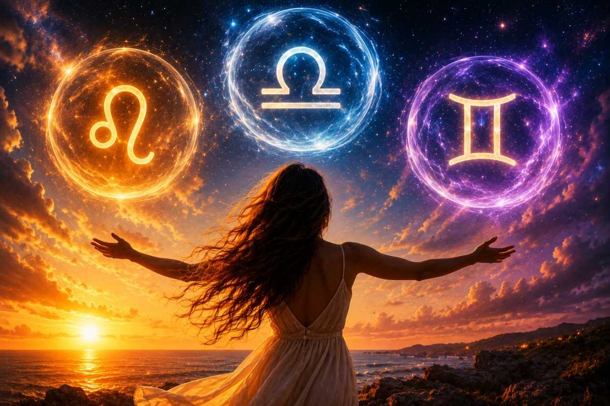 Oroscopo weekend 22-23 agosto 2026 con tre segni zodiacali protagonisti