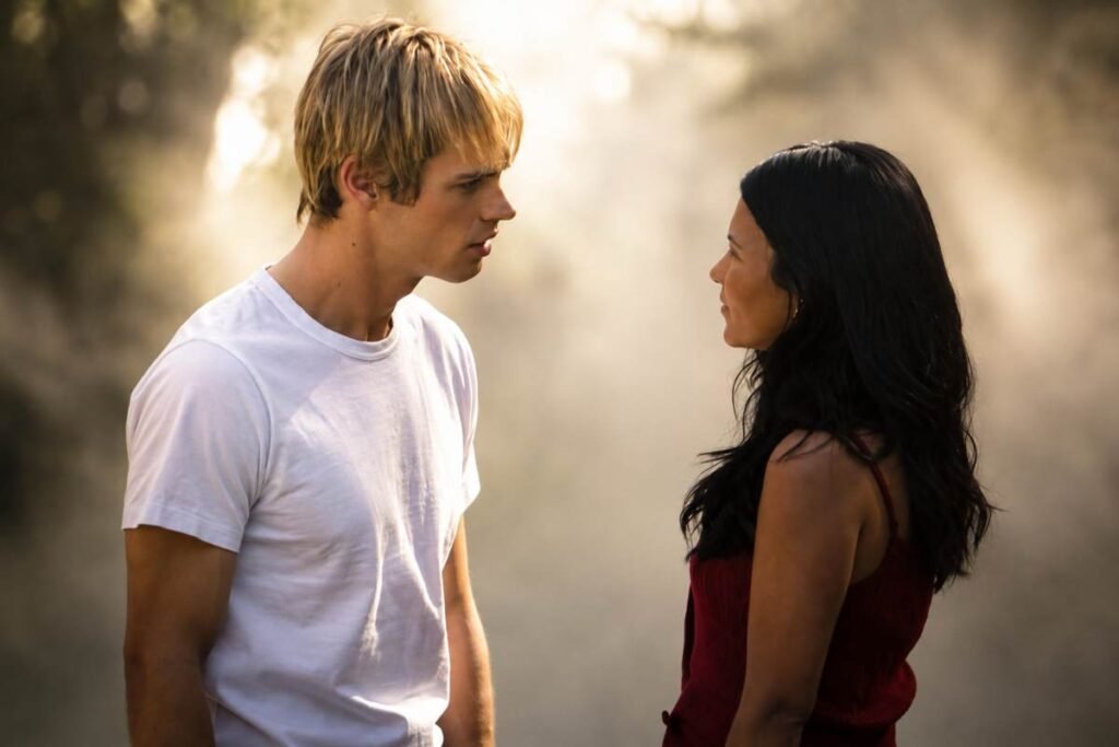 Cole e Jackie si confrontano in una scena della terza stagione di Uno Splendido Errore 3.