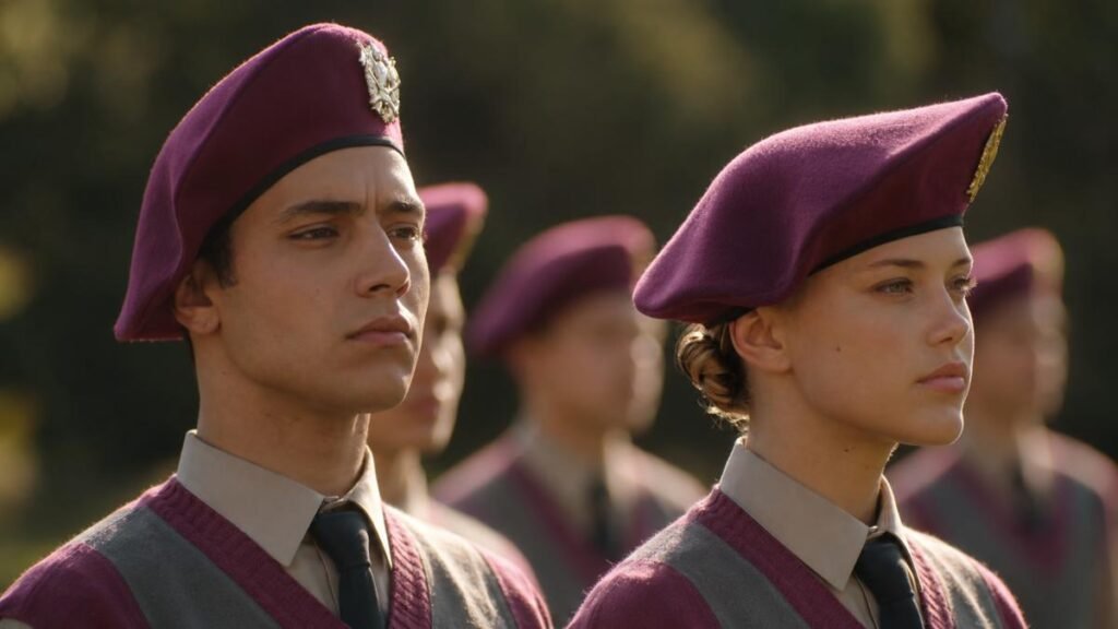I giovani cadetti protagonisti di Minerva – La Scuola, la nuova serie teen drama Netflix