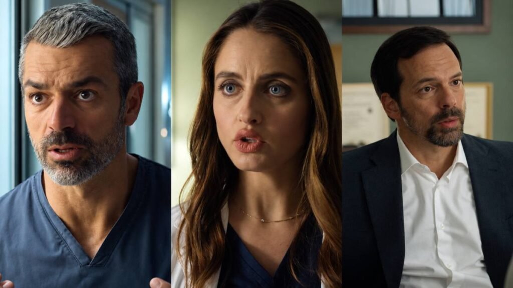 Andrea Fanti, Giulia Giordano e Campigli nello scontro della seconda puntata di Doc 4